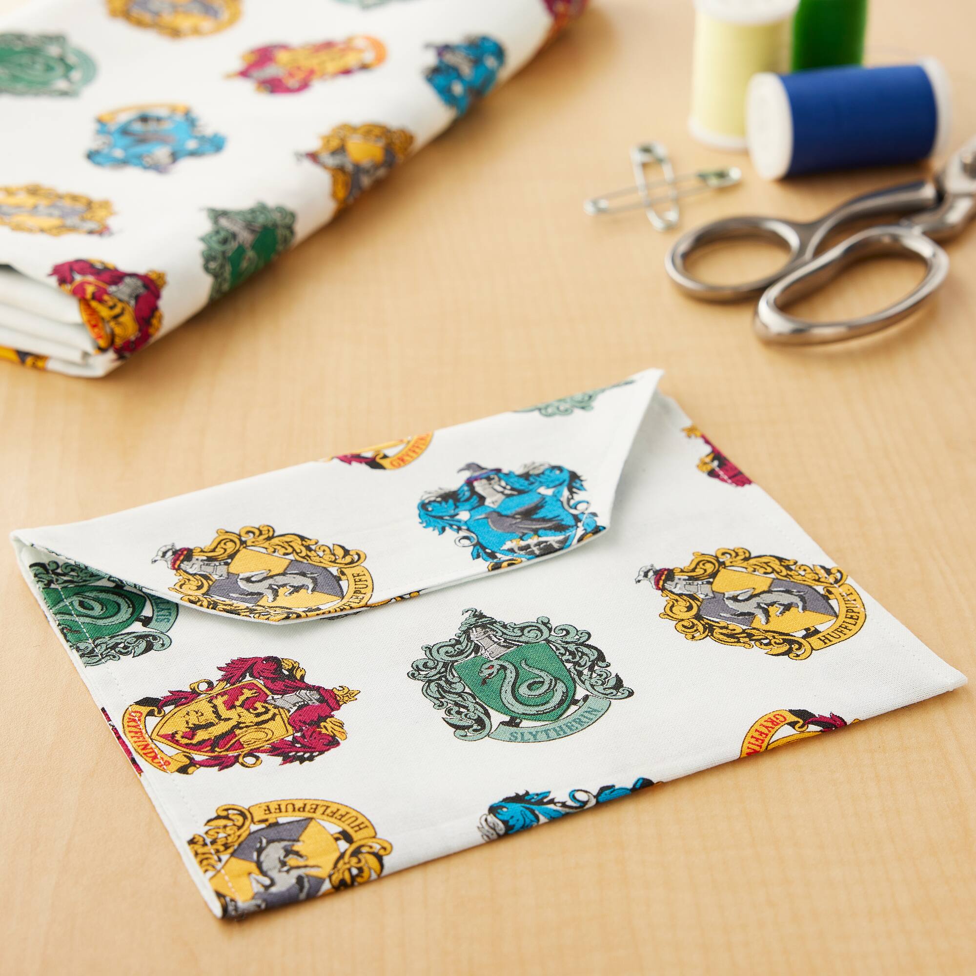 Harry Potter™ School Crest Cotton Fabric